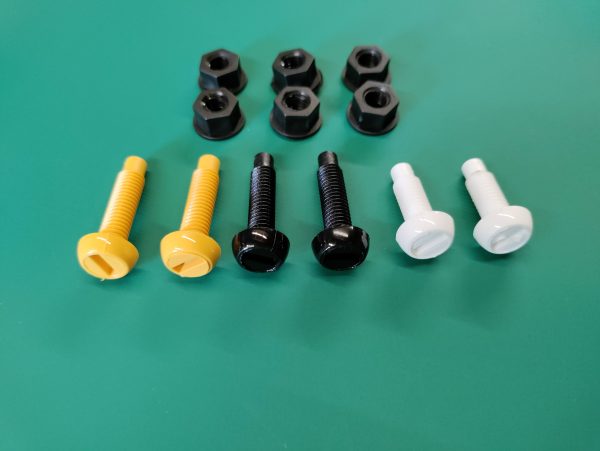 NUMBER PLATE SCREW KIT - PLASTIC - Image 2