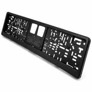 Number Plate Holder | Surround - BLACK