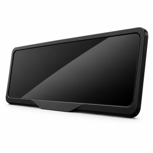 Luxury Number Plate Holder - Black